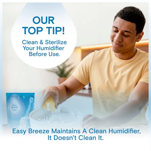 Berkland Humidifier Cleaner Drops for All Makes & Models - Made in USA Humidifier Treatment for Peak Performance - Water Humidifier Drops for Cleaning - Humidifier Solution Humidifier Water Treatment