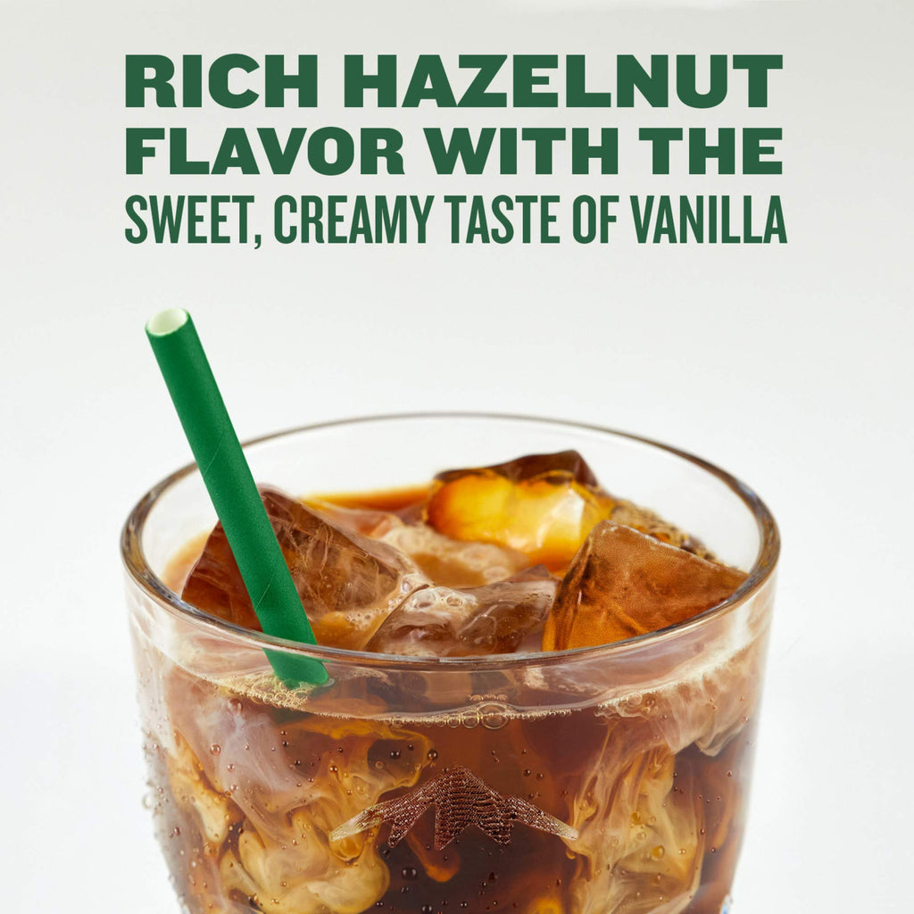 Green Mountain Coffee Roasters Brew Over Ice Hazelnut Cream, Single Serve Keurig K-Cup Pods, Flavored Iced Coffee, 12 Count