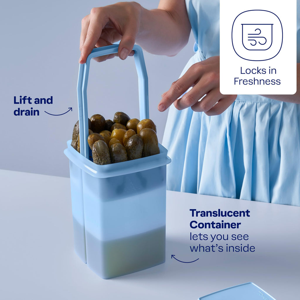 Tupperware Pick-a-deli Food Storage Container, Dishwasher Safe and BPA Free (8 1/3 Cups, 2 Liter)
