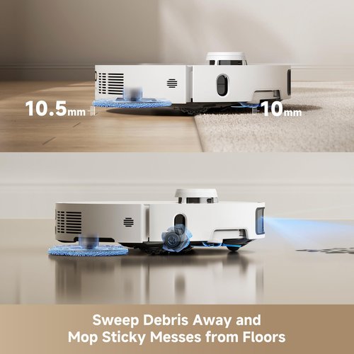 Mova V50 Ultra Complete/P50 Pro Ultra/E40 Ultra/P10 Pro Ultra Mop Pads – Reusable Wet Mopping Pads for Efficient Floor Cleaning