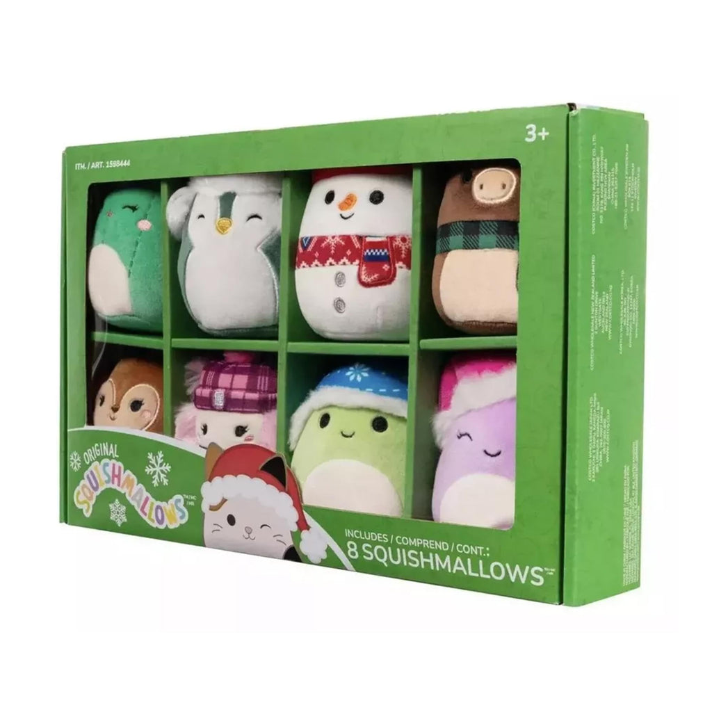 Squishmallows 4-inch Ornament Plush 8-Pack Assorted (Winter)