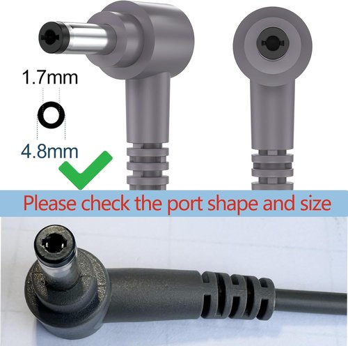 Dyson 30.45V Vacuum Charger - Compatible with V10, V11, V12, V15, SV12, SV14, SV16, SV20, SV22 Models