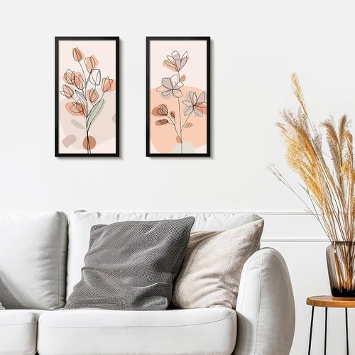 LaVie Home 5x15 Picture Frame - Classic Black Wall Display Frame with HD Plexiglas | Vertical & Horizontal Use