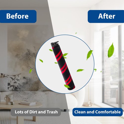 Scienraise Soft Roller Brush Replacement for Shark Stratos DuoClean AZ3000 AZ3002 Rotator Pet Pro LA555 LA700 LA702 Pet Performance Plus UV900 Part 1539FC3000(Not Fit HZ3002)