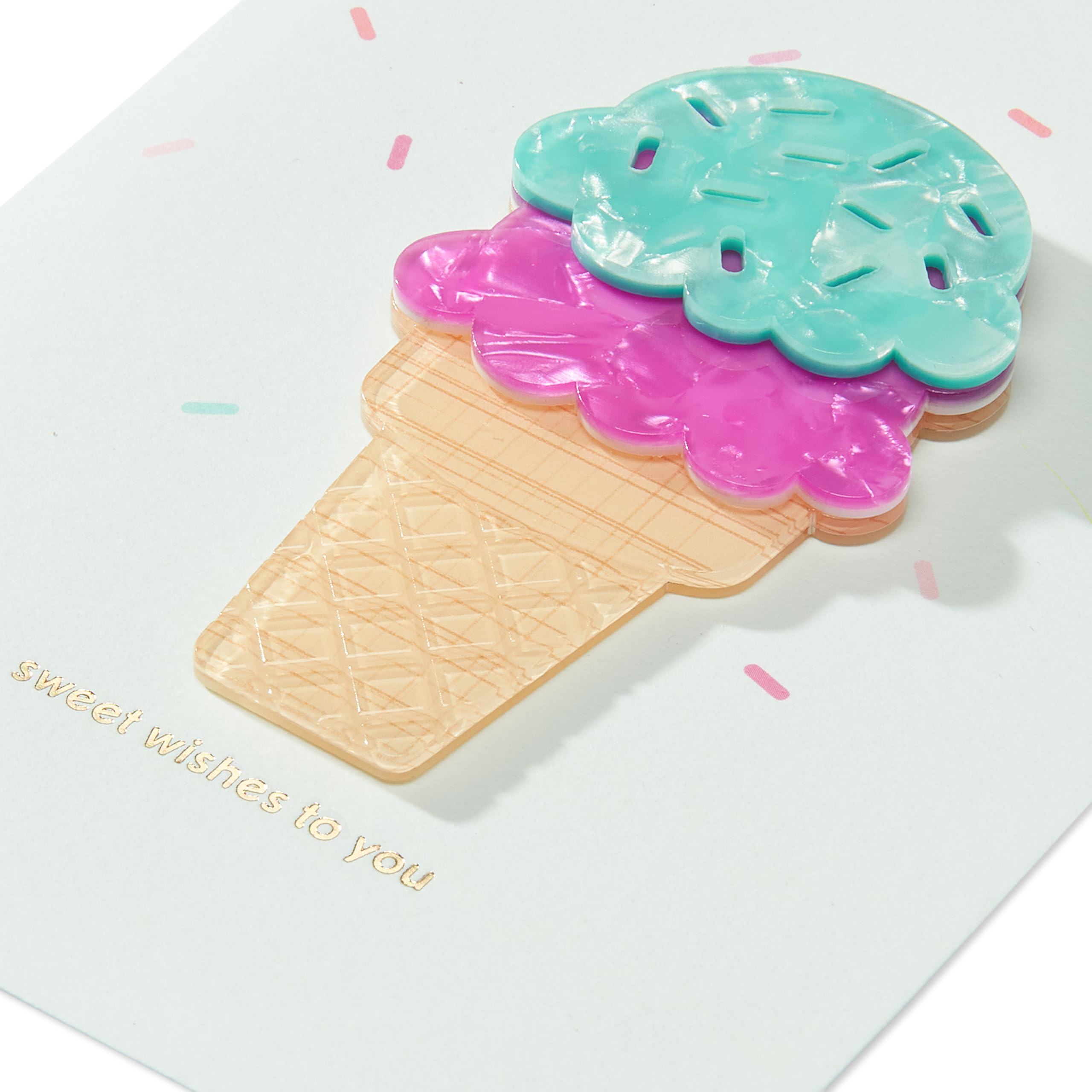 Papyrus Birthday Card (Double Scoop)