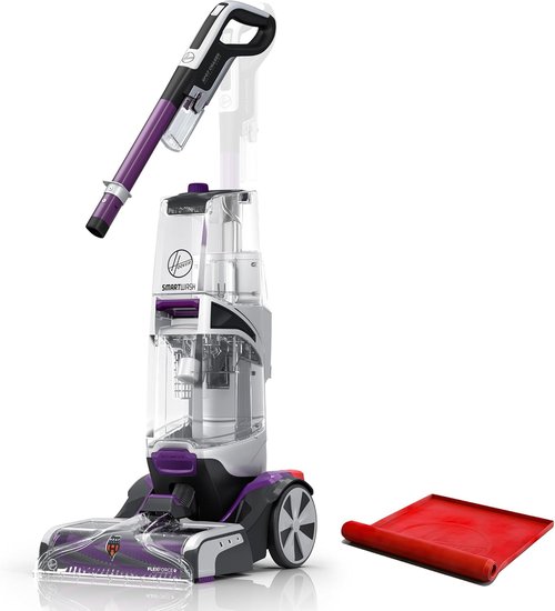 Hoover SmartWash Pet Carpet Cleaner - Automatic Deep Cleaning Machine with Spot Chaser Wand & Storage Mat