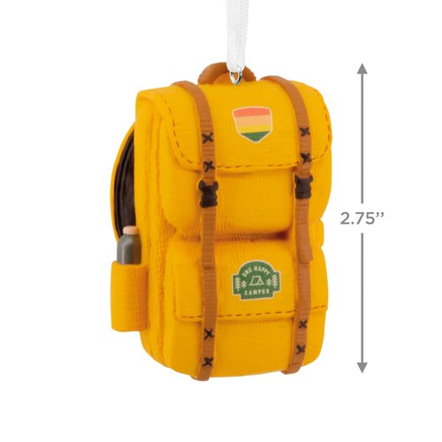 Hallmark Christmas Ornament, Camping Backpack Ornament, Outdoors Gifts