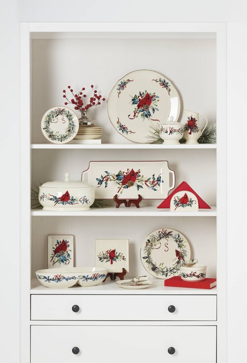 Lenox 870601 Winter Greetings Covered Dish, Christmas & Holiday Hosting