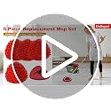 O-Cedar EasyWring Compatible Chenille Mop Head Replacements - 4 Pack