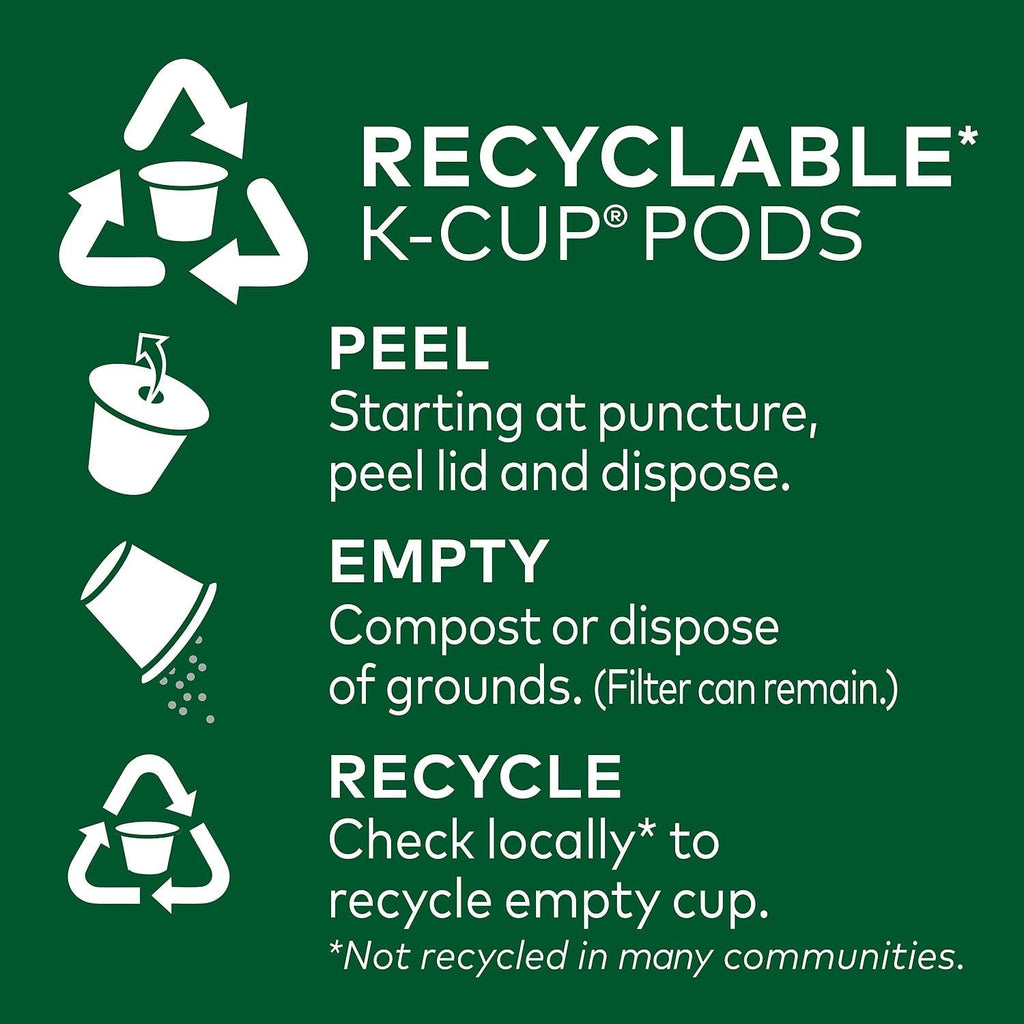 Pick Me Up Provisions K-Cup Coffee Pods - Colombian Medium Roast, 100% Arabica, 24-Pack