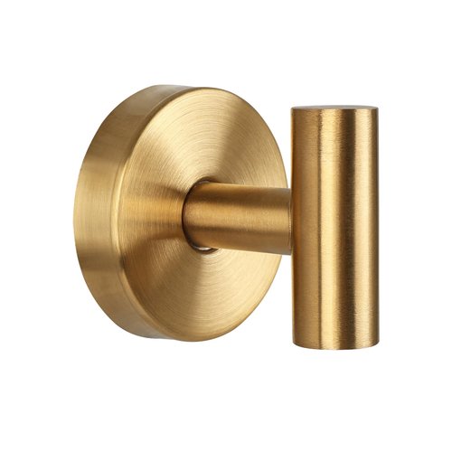 Augegel Suction Cup Hooks for Shower, Reusable Towel Hooks for Bathroom, T Shape Gold