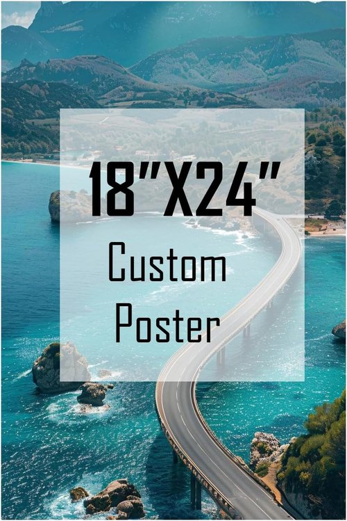 GZZFXXD Custom Canvas Prints - 18x24 Inch Personalized Wall Art | Upload Your Photo for Unique Home Decor