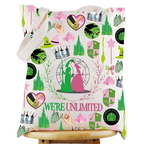 WZMPA Musical Tote Bag Theater Gift Together We're Unlimited Shoulder Bag Theater Drama Musical Merch (Were Unlimited -T)