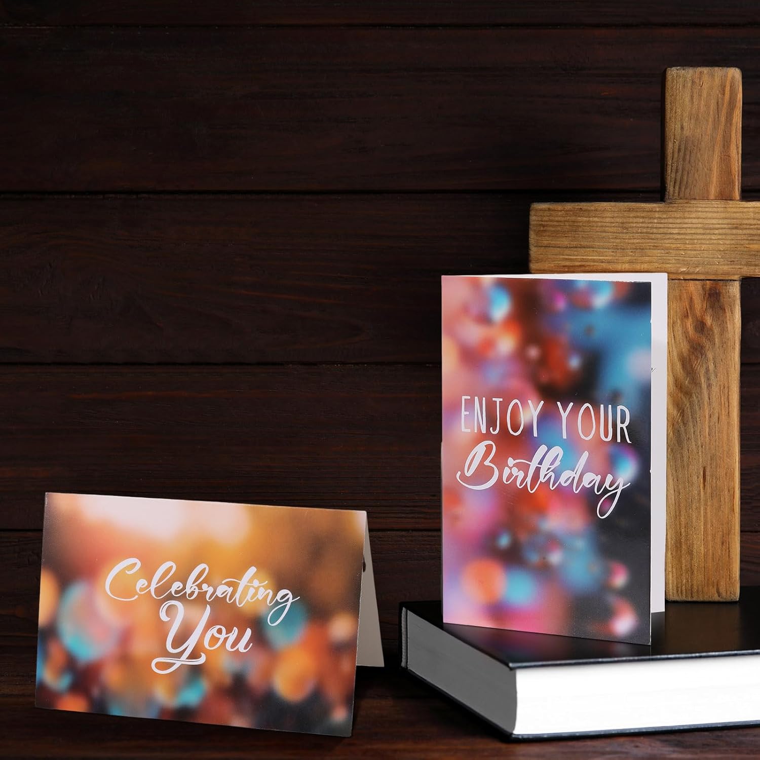Zhanmai 80-Pack Christian Birthday Cards - Assorted Blessings with Scripture | 4 x 6 Inch Envelopes
