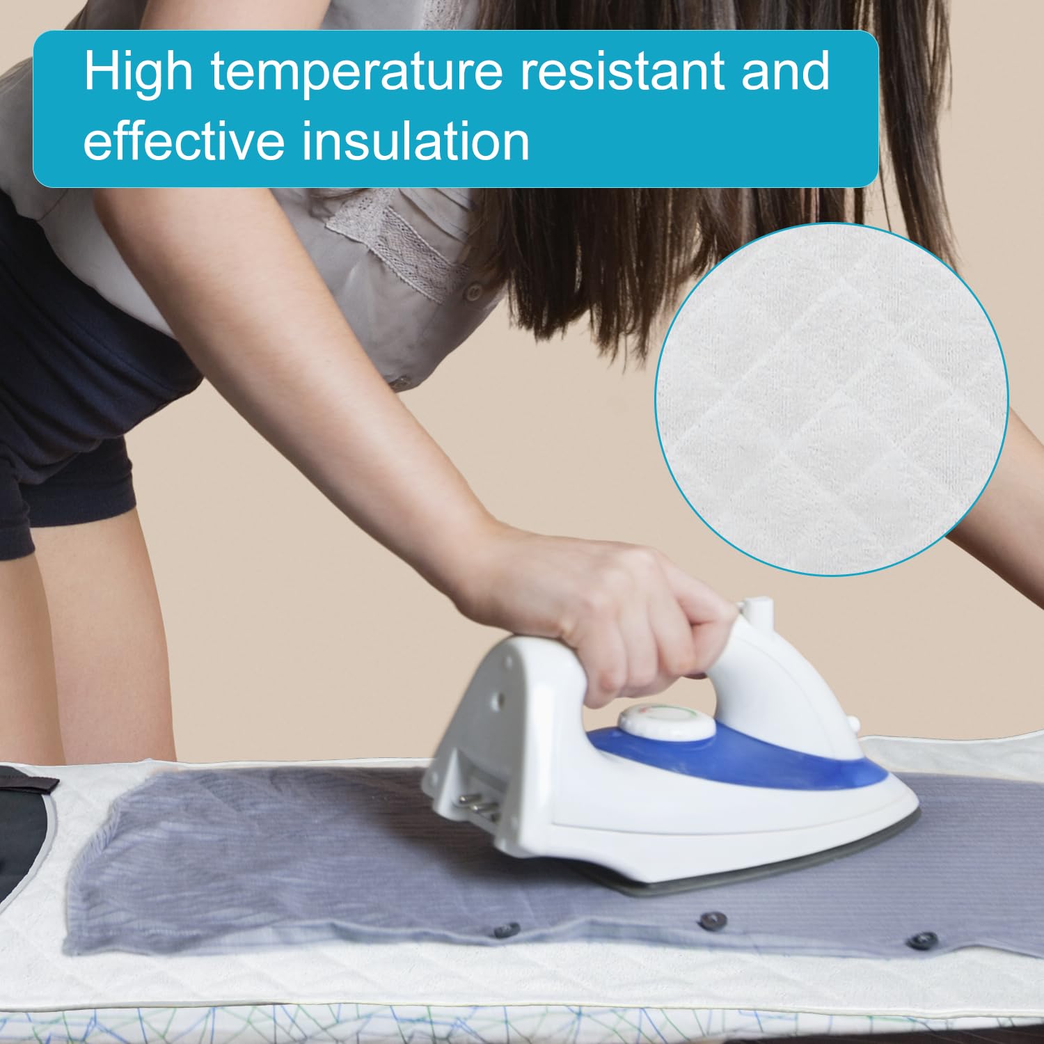 Over The Door Steamer Pad + Gloves For Handheld Steamer Stand For Clothes,Door Press Pad For,Portable Ironing Mat For Traveling