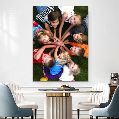 GZZFXXD Custom Canvas Prints - 18x24 Inch Personalized Wall Art | Upload Your Photo for Unique Home Decor