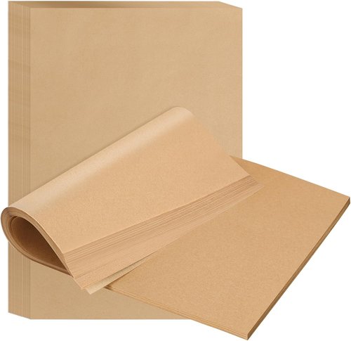 BYKITCHEN Non-Stick Parchment Paper Sheets - 9 x 13 Inch Precut Liners for Baking & Cooking (120pcs)