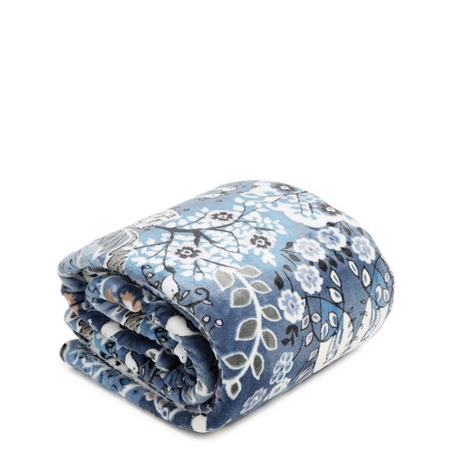 Fleece Cozy Life Throw Blanket, Enchantment Blue