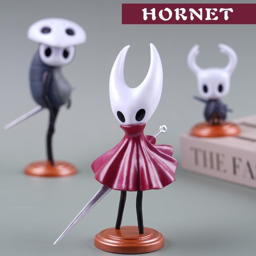 Knight Figure Statue Set 3PCS, Hollow Knight Merch Action Figure, Home Decor Cartoon Collectible Figurine, Car Dashboard Ornament Cute Figure Collectible, Popular Game Gift for Enthusiasts. (Set 3PCS)