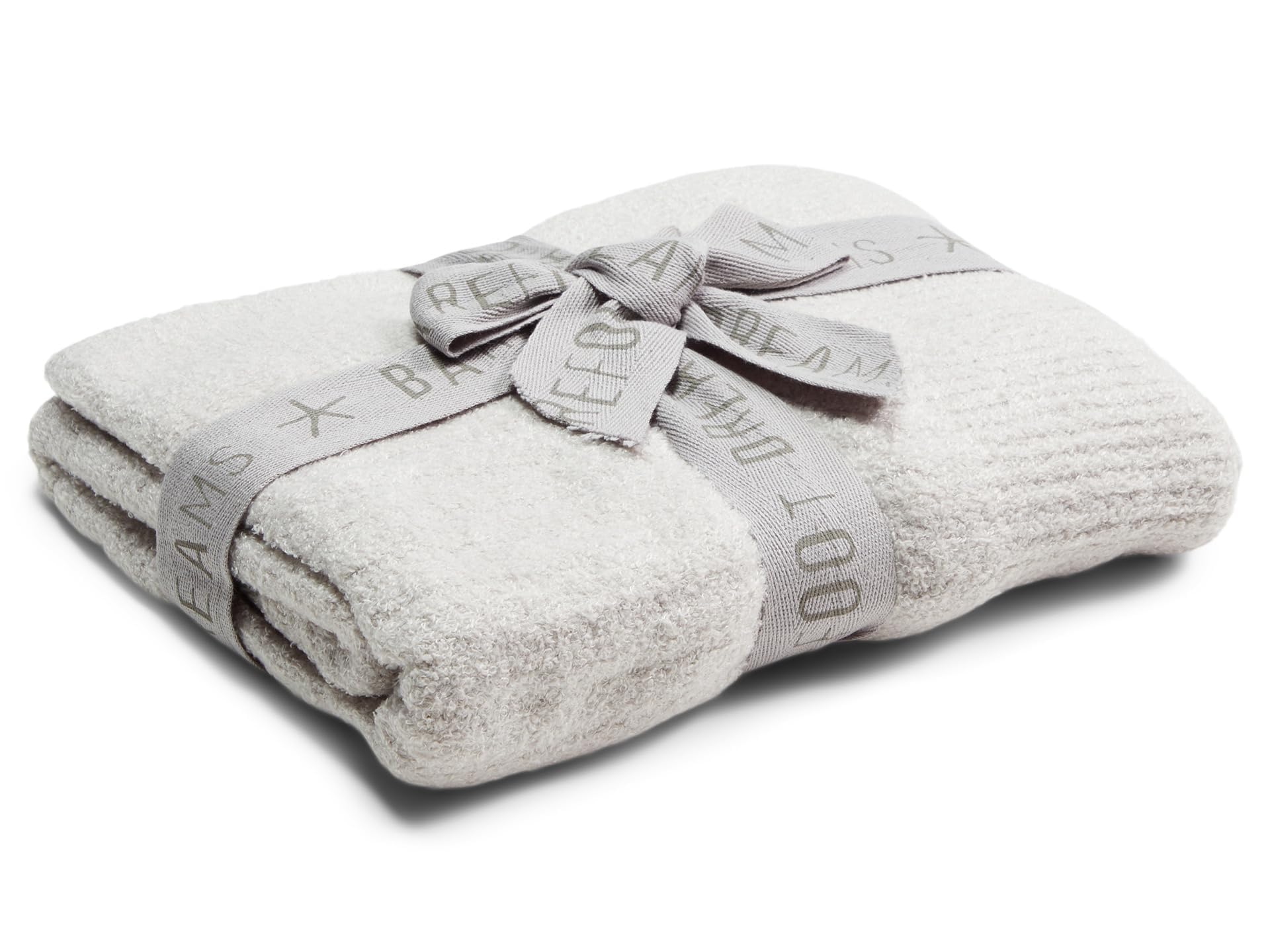 Barefoot Dreams CozyChic® Lite Ribbed Blanket Oyster One Size