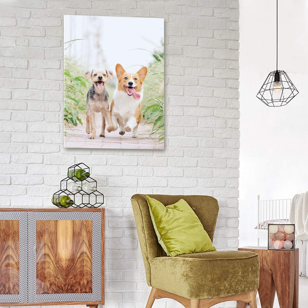 Skiennix Personalized Canvas Print - Custom Wall Art for Bedroom & Living Room | 6" W x 8" H
