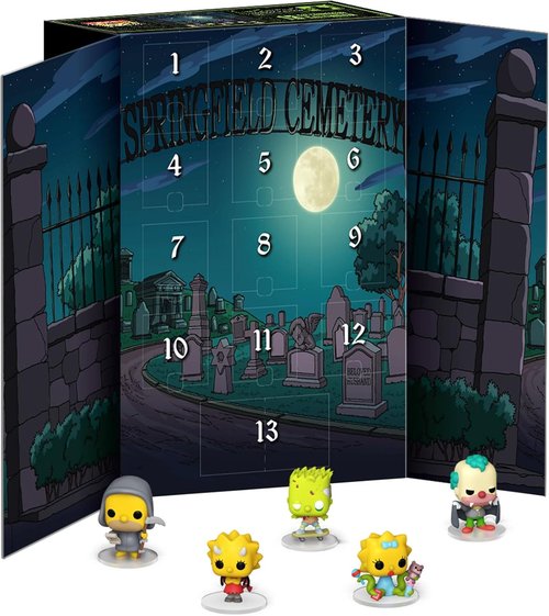 Funko Pop! Advent Calendar | The Simpsons - 13 Days of Collectible Vinyl Mini Figures - Perfect Holiday Gift for Kids