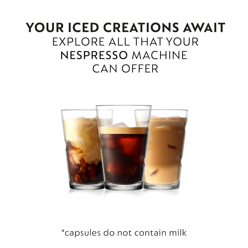 Nespresso Vertuo Ice Leggero Double Espresso Coffee Pods - 50-Count | Brews 2.7 oz.