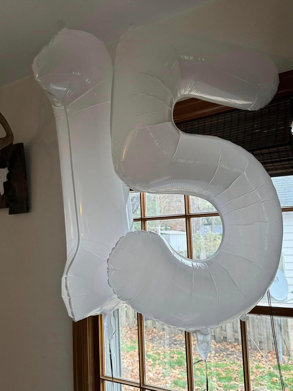 Number 13 Balloon by [Brand Name] - 40-Inch White Birthday Decoration for 13th Party Supplies