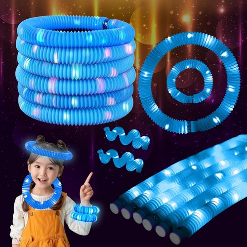 Glow Sticks 6PCS Set by [Brand Name] - Glow in The Dark Party Supplies for Kids & Adults | Perfect for Festivals, Birthdays, Raves & Camping
