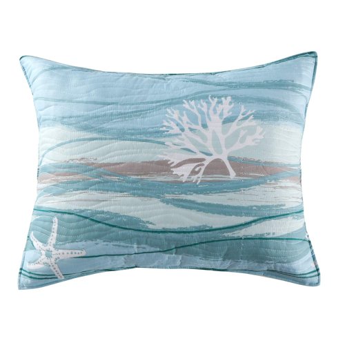 Greenland Home Maui Standard Sham, Multicolor