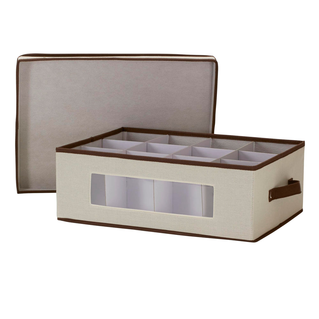 Household Essentials Mug and Tumbler Vision China Storage Box Chest