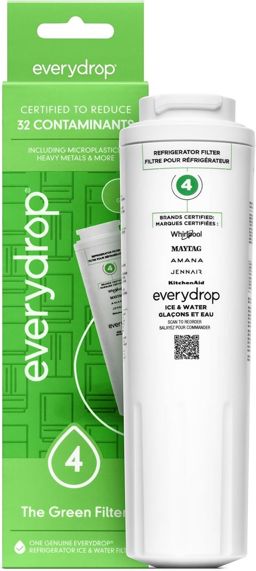 Everydrop® Ice and Water Refrigerator Filter 4 - EDR4RXD1 | Single-Pack for Clean, Fresh Water