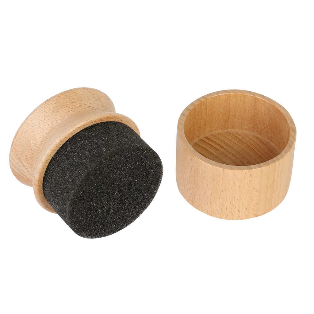 Thirteen Chefs Premium Oil and Wax Applicator for Cutting Boards with Wooden Handle - No Mess Maintenance for Mineral Oil