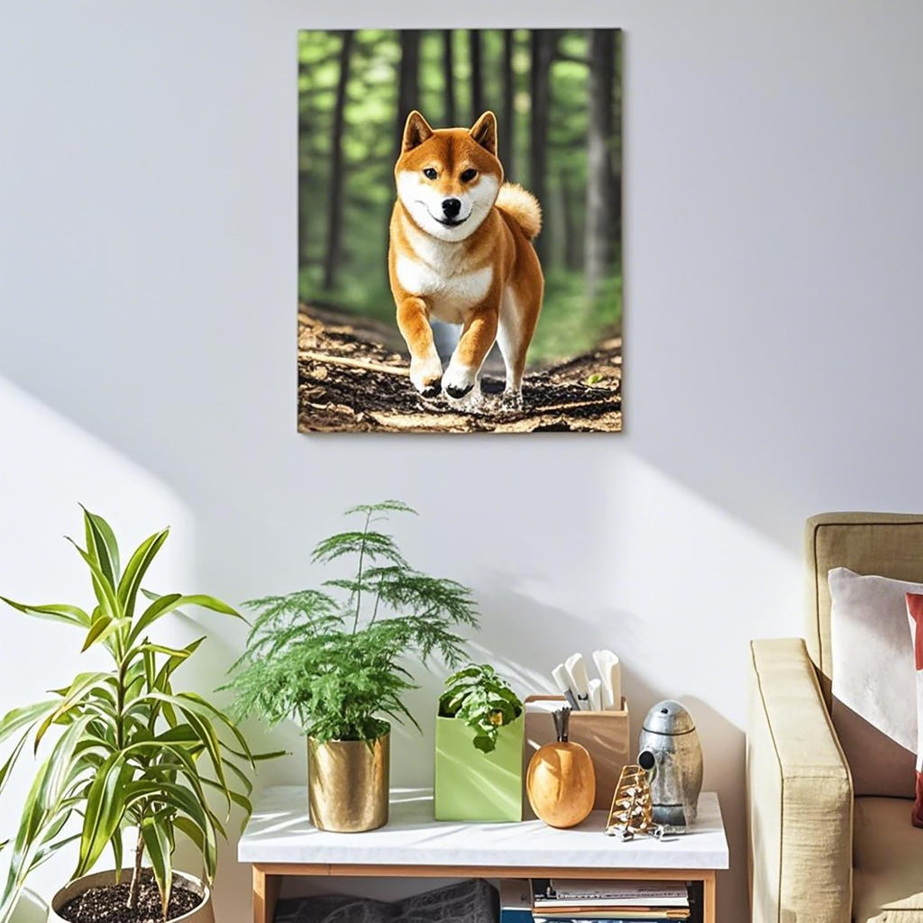 Skiennix Personalized Canvas Print - Custom Wall Art for Bedroom & Living Room | 20" W x 32" H
