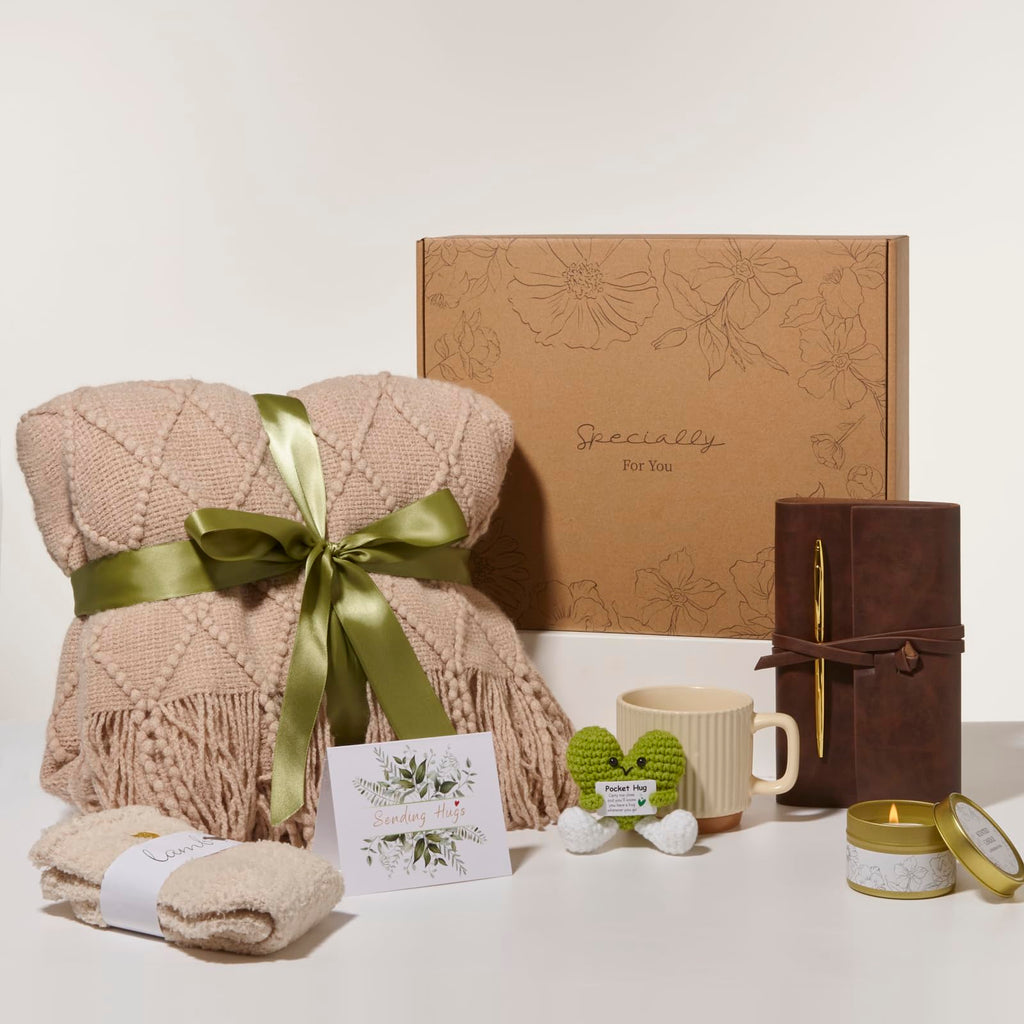 Valentines Day Gifts for Her Wife Mom Friend Sister Girlfriend, Self Care Gifts for Women, Get Well Gifts Baskets Care Package, Birthday Gift , After Surgery Feel Better Thinking of You Gift Set