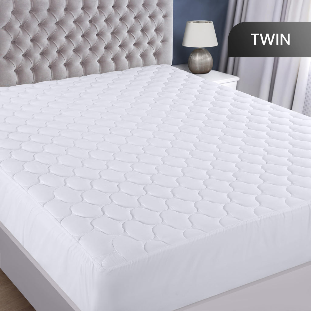 Utopia Bedding 2 Pack Waterproof Mattress Protector, King Mattress Pad, Noiseless Quilted Fitted Cover with Deep Pocket Stretches up to 16 Inches (White)