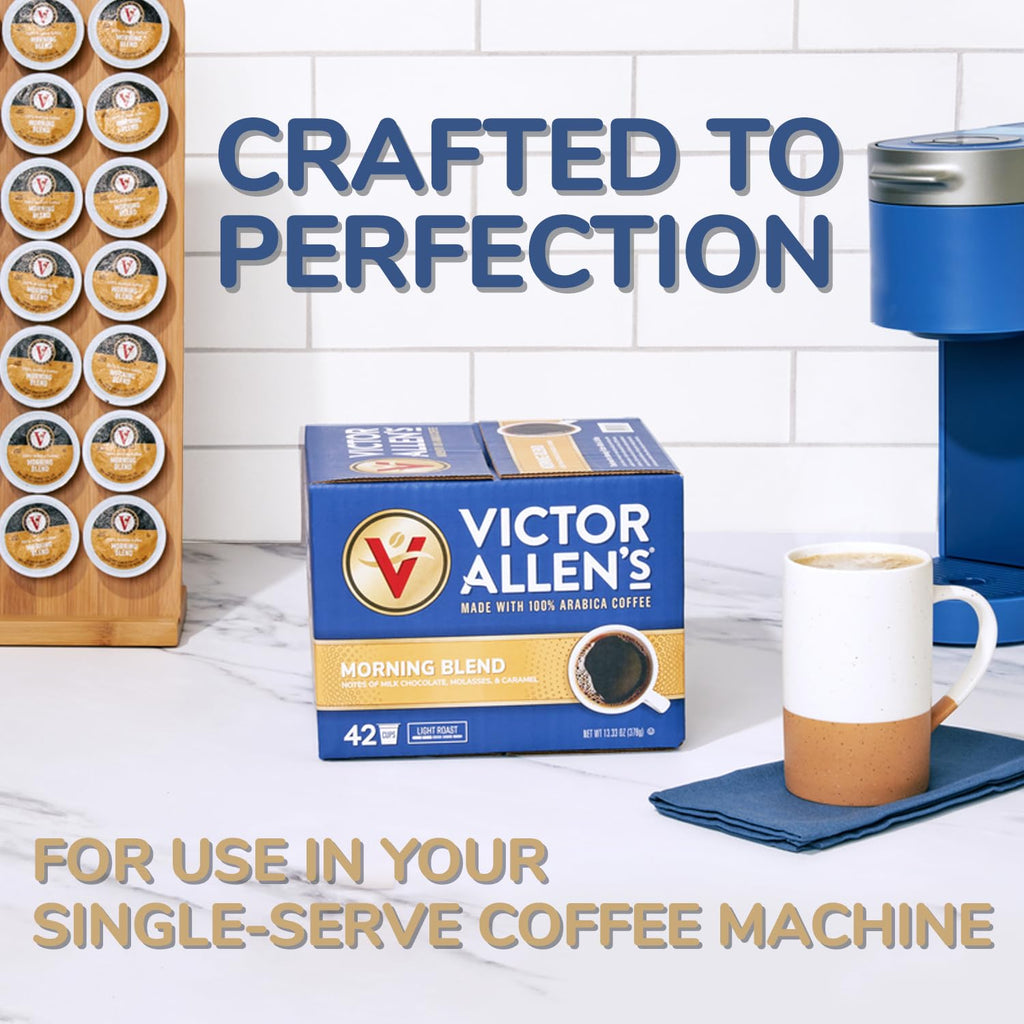 Victor Allen's Coffee Hazelnut Flavored Medium Roast | 12 Count Single Serve Pods for Keurig