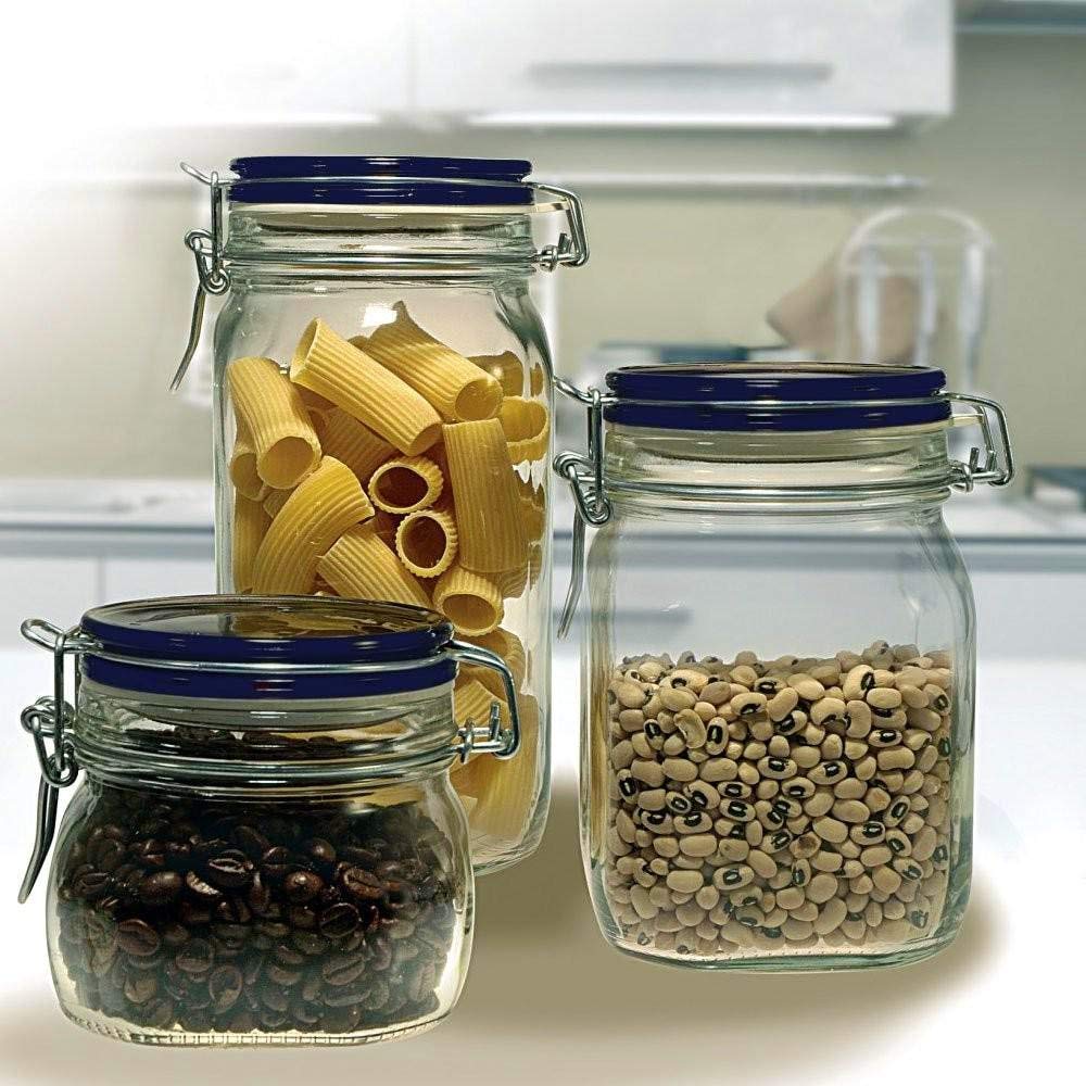 vorratsglas1,0ltr.Fido bl.DKL.