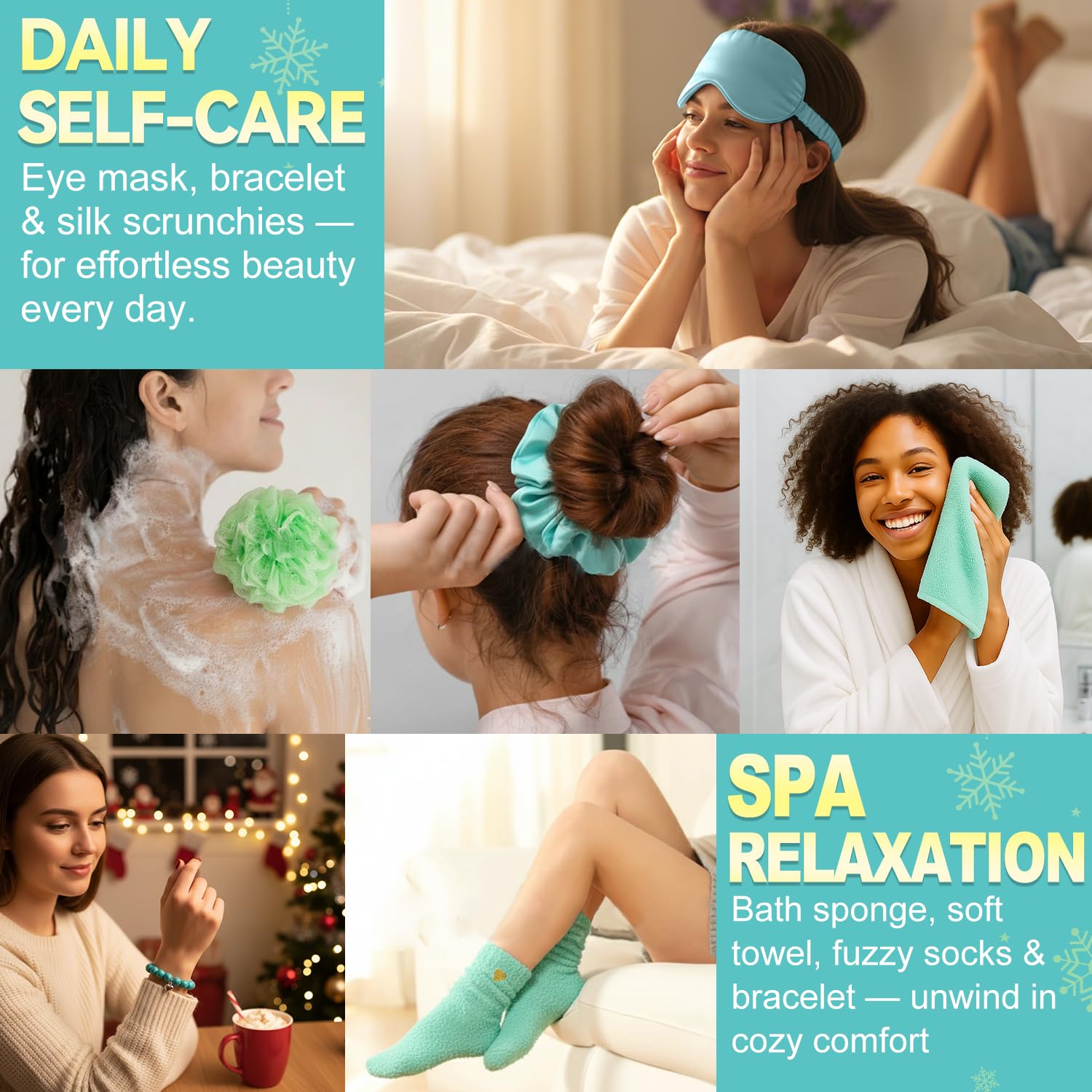 12 Day Christmas Advent Calendar 2025 for Women Teen Girls, Christmas Gifts Basket Ideas with Holiday Tumbler and Relaxing Spa Gifts Christmas Gift Basket for Wife Mom Girlfriends