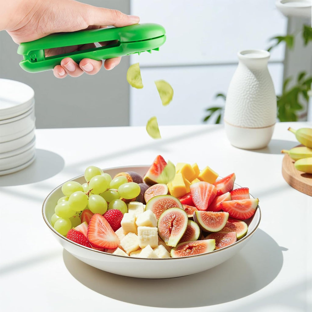 Skiennix Grape Cutter - ABS Fruit Slicer for Kids | Perfect for Tomatoes, Strawberries, and More