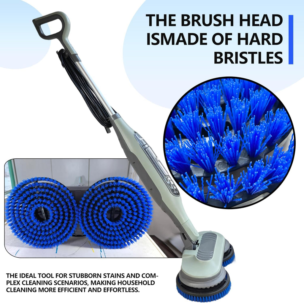 Shark Steam Mop Pads - Replacement Brush Head for S7000/S7001/S8201 Series | Nylon Bristles for Deep Cleaning Hardwood & Tile Floors