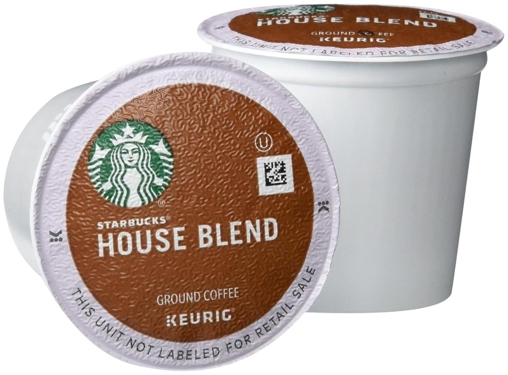 Starbucks House Blend Coffee Pods - Rich Flavor, 72 Count | Perfect for Home Brewing
