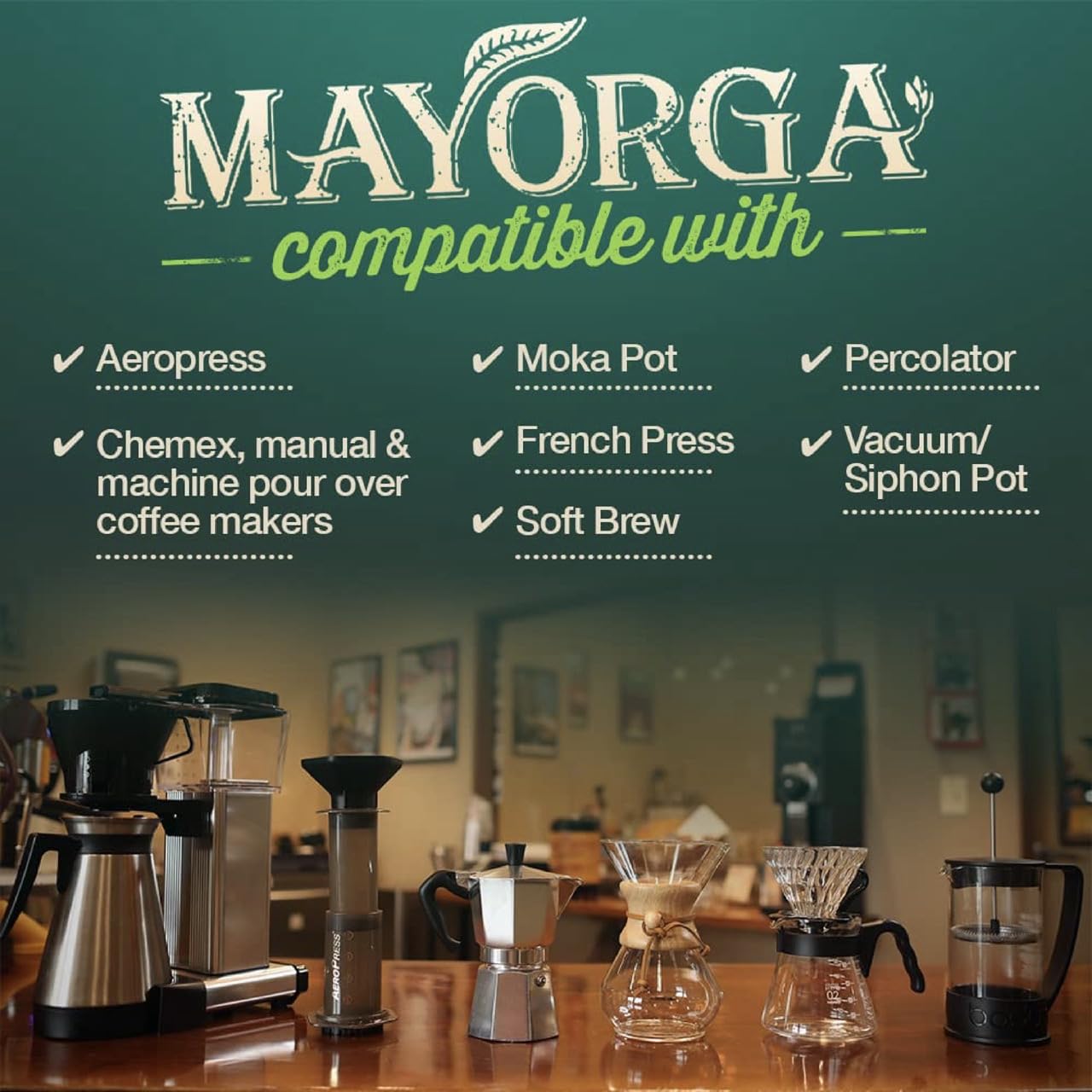 Mayorga Organic Coffee - 2lb Mayan Blend Medium Roast Whole Bean | 100% Arabica, Chocolate & Floral Flavor, USDA Organic