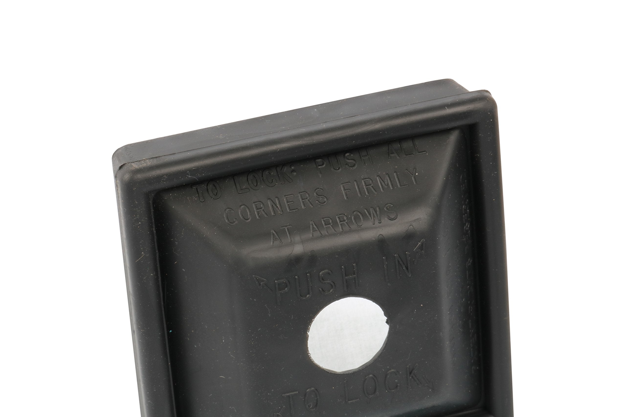"WirthCo 30000 RV Locking Bumper Plug - 4""", black