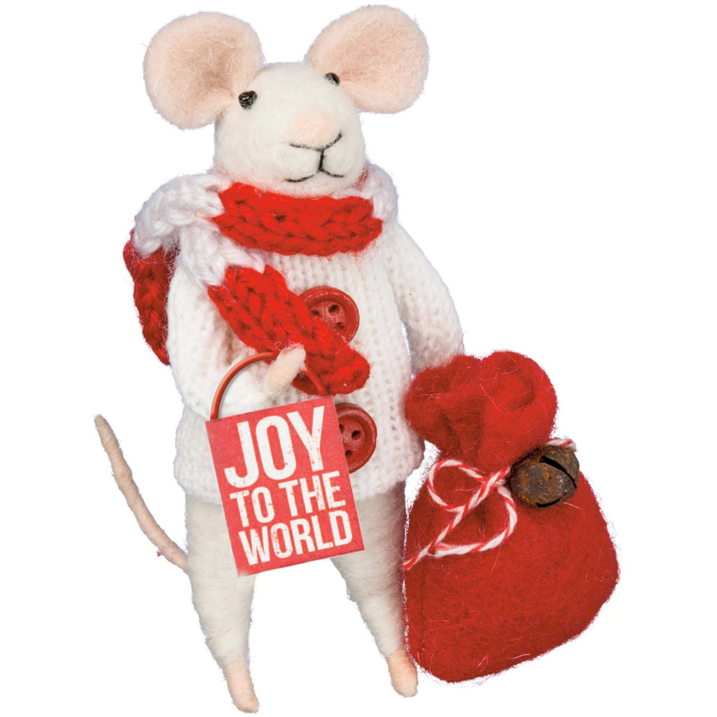 Primitives by Kathy Mouse with Tiny Joy to The World Sign