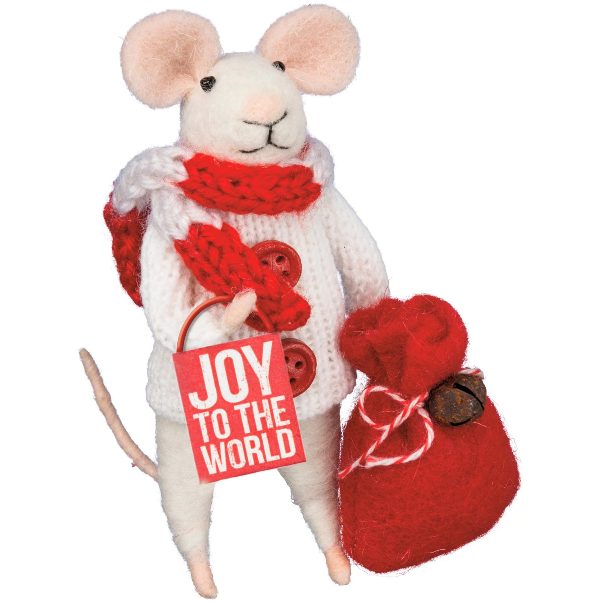 Primitives by Kathy Mouse with Tiny Joy to The World Sign