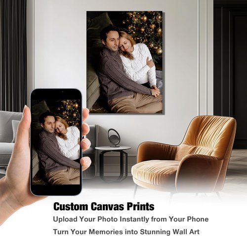 Custom Canvas Prints by [Brand Name] - Transform Your Photos into Stunning 20x24 Inch Wall Art | Perfect for Home Decor & Gifts