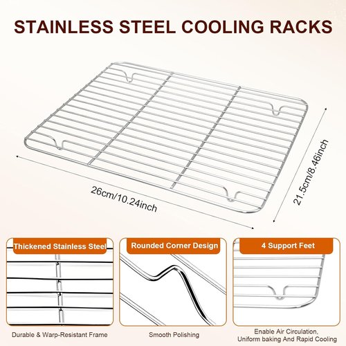 Hamilton Beach Toaster Oven Tray - Rust-Resistant Frosted Stainless Steel, 11" x 9.3", Easy to Clean