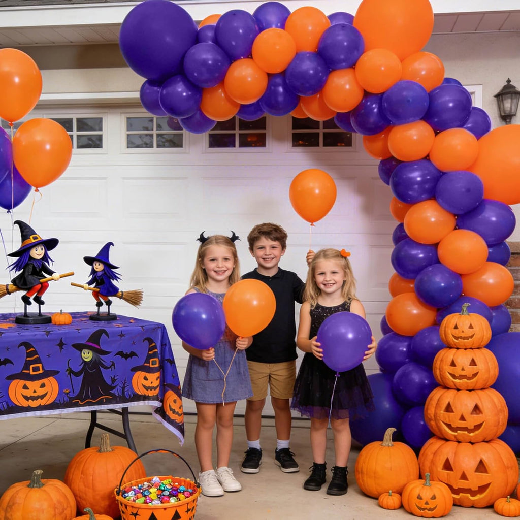 Purple Latex Balloons - 12 Inch | 110pcs for Birthday Party, Baby Shower & Wedding Celebrations