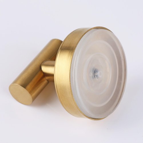 Augegel Suction Cup Hooks for Shower, Reusable Towel Hooks for Bathroom, T Shape Gold